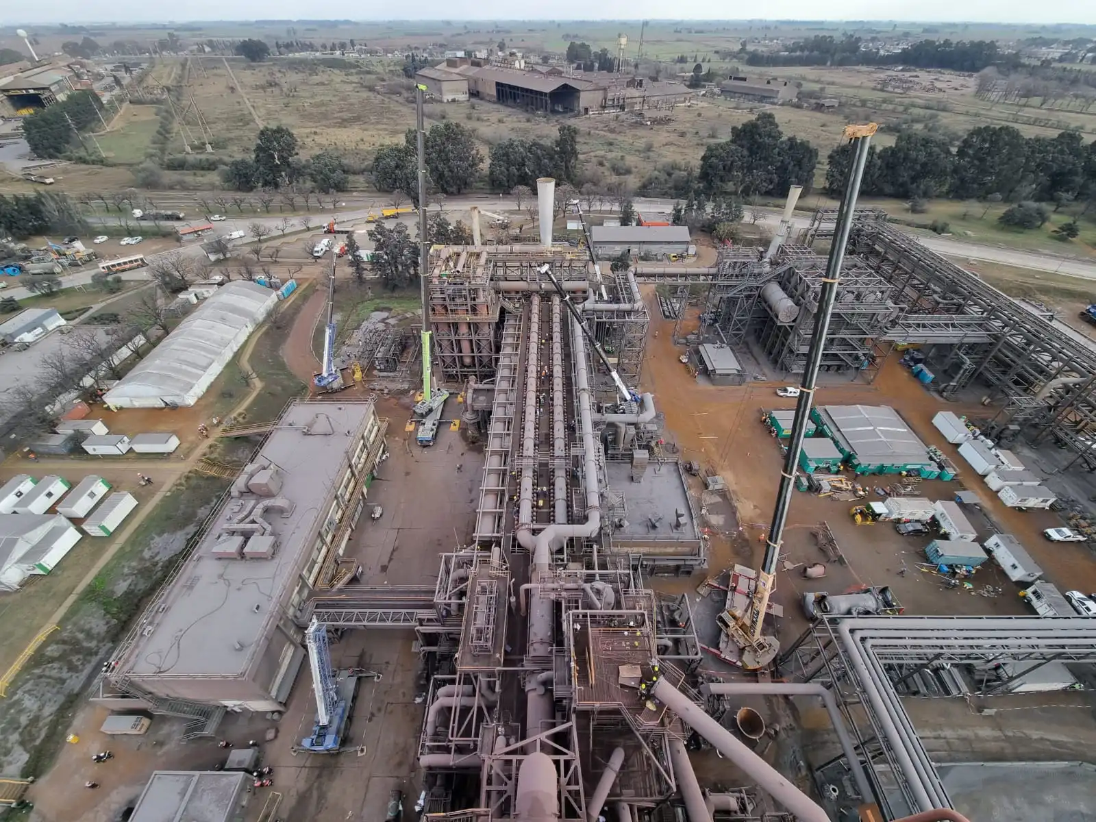 PLATAFORMA PESADA Y LAVADOR DE GASES DE TOPE
